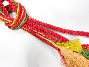 正絹　手組帯締め